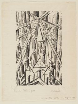 Lyonel Feininger: from Cartoons to Cubism