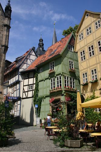 cafe layout of Quedlinburg: Capital of First Germany