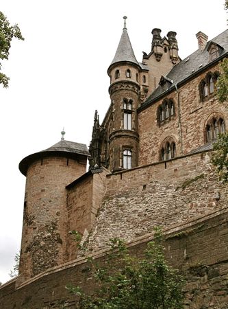 harz castle wernigerode mountains germany brocken